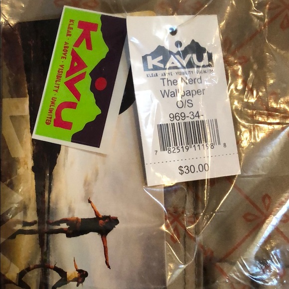 ⬇️ JUST REDUCED! ⬇️ NWT KAVU The Nerd Wallpaper - Picture 2 of 3